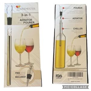 Winemeister 3-1 Wine Chiller, Aerator, & Pourer